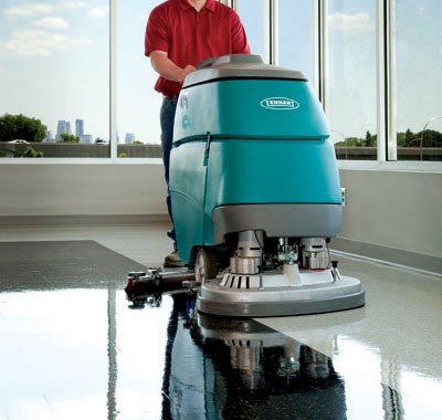 Tennant ec-H2O technology enhances image Tennant ec-H2O technology enhances image
